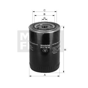 filtro de refrigeração pré-carga wa 956 ford scania      / UN / Mann