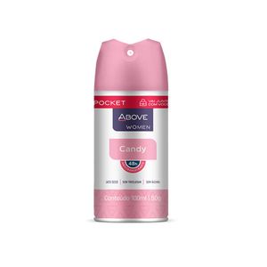 Desodorante Aerossol Antitranspirante Pocket Feminino Candy 100ml - Above