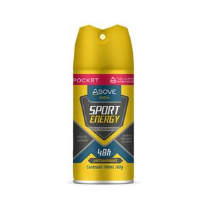 Desodorante Aerosol antitranspirante above pocket sport energy 100ml - Above