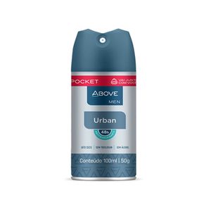Desodorante aerosol pocket men urban 100ml - Above