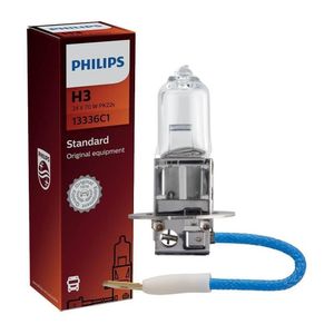Lâmpada de farol automotivo standard h3 70w 24v 13336 - Philips