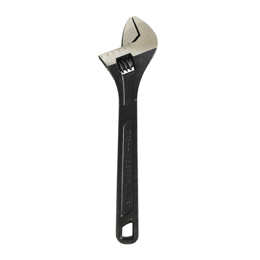 SENRISE Chave inglesa ajustável, chave de reparo universal resistente, com  alça macia e mandíbula extra larga de 50 mm, preta, 265 mm de comprimento