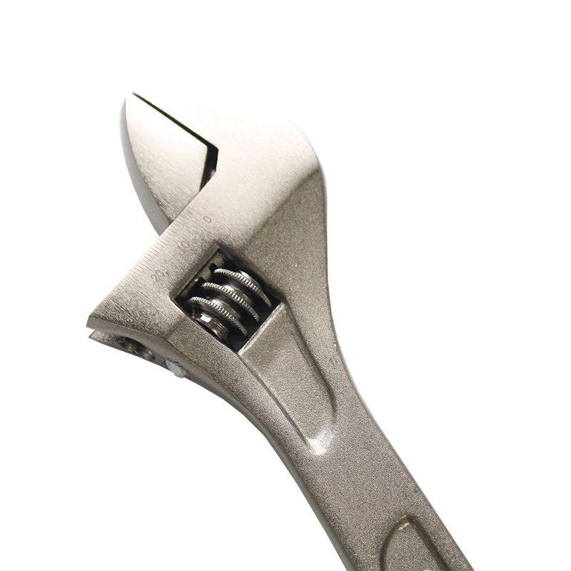 SENRISE Chave inglesa ajustável, chave de reparo universal resistente, com  alça macia e mandíbula extra larga de 50 mm, preta, 265 mm de comprimento