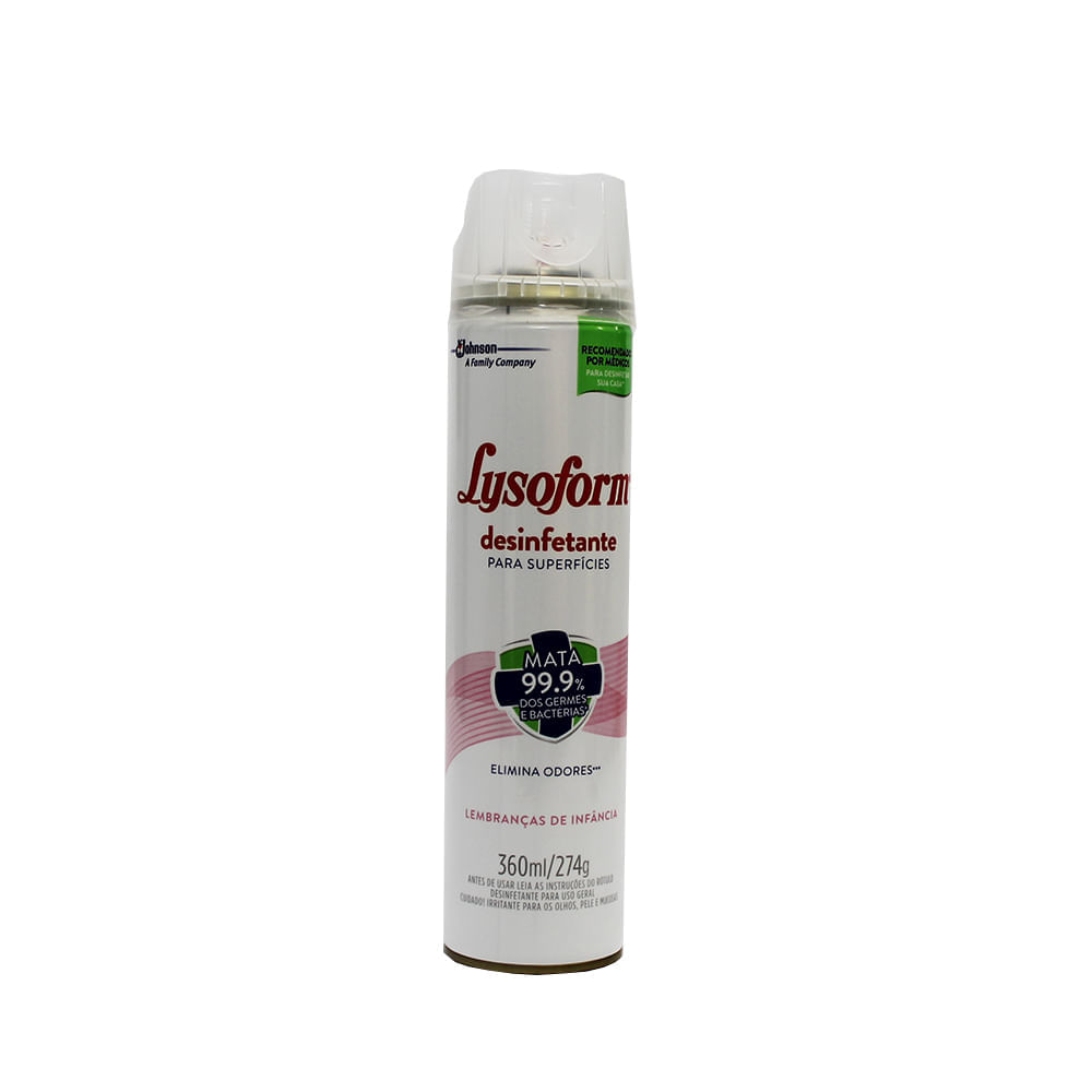 Lysoform Spray Lembranças de Infância 360ml