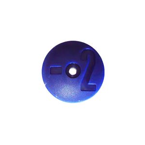 Número 2 azul escuro para identificação de combustível Gasolina comum - Zarzur