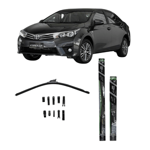 Kit palheta do limpador de para-brisa TotalClip Flex 26" e 14" para Toyota Corolla 2015 em diante Redux32